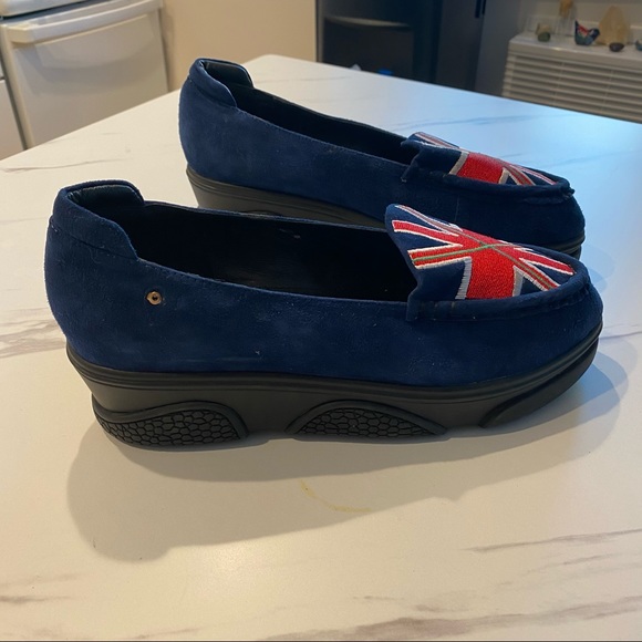 Kalaca British flag platform moccasin - Picture 4 of 5